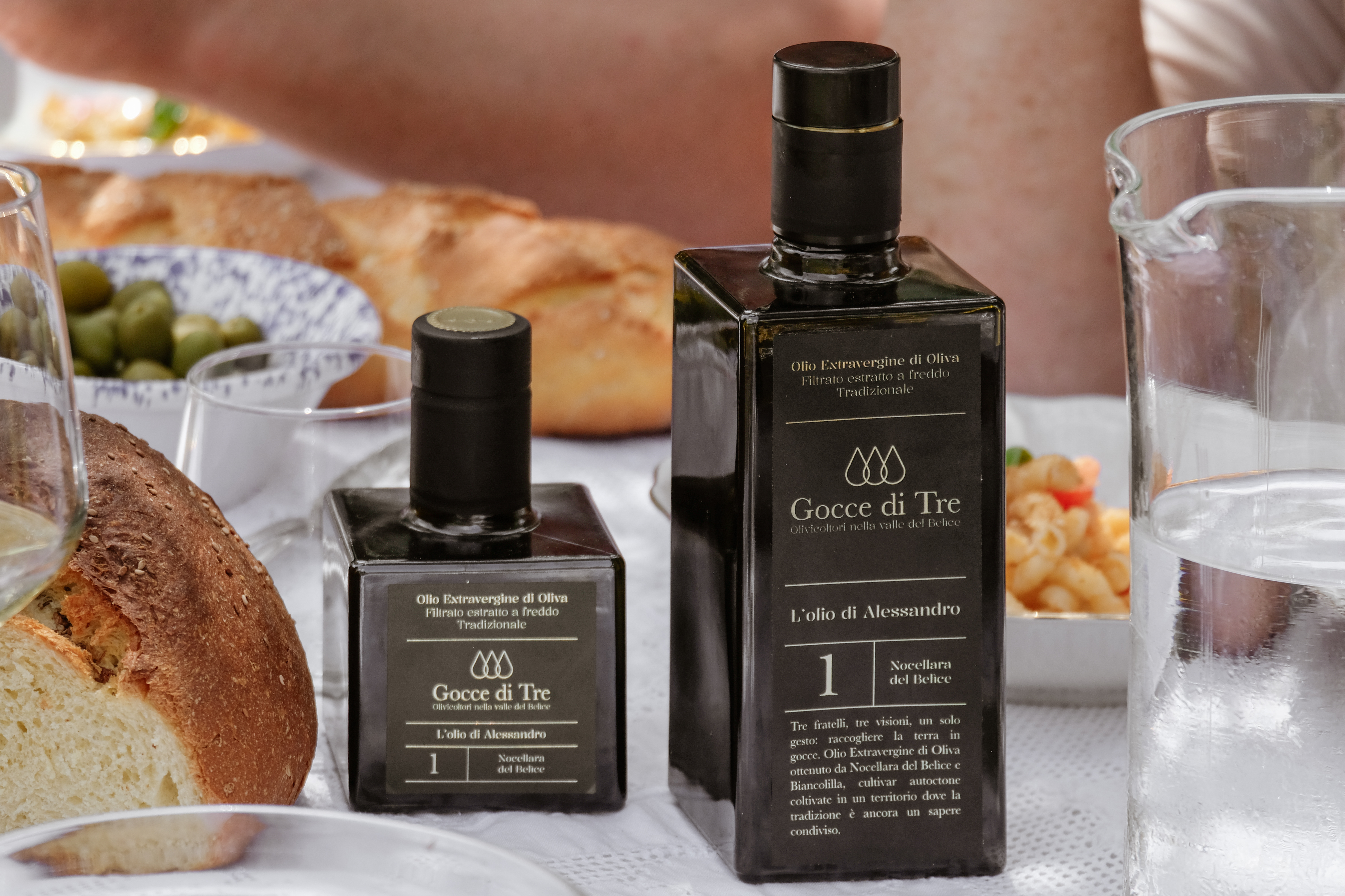 Bottiglia 1 Litro Quadrata